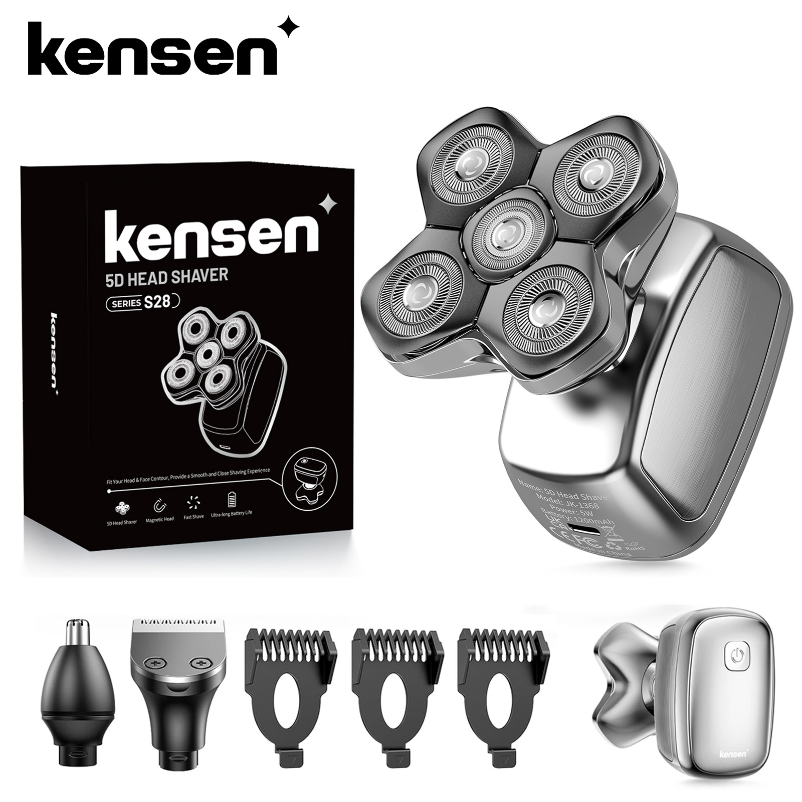 Men'S Grooming Hair And Body Wash - Электробритва Kensen S28 для мужчин, триммер