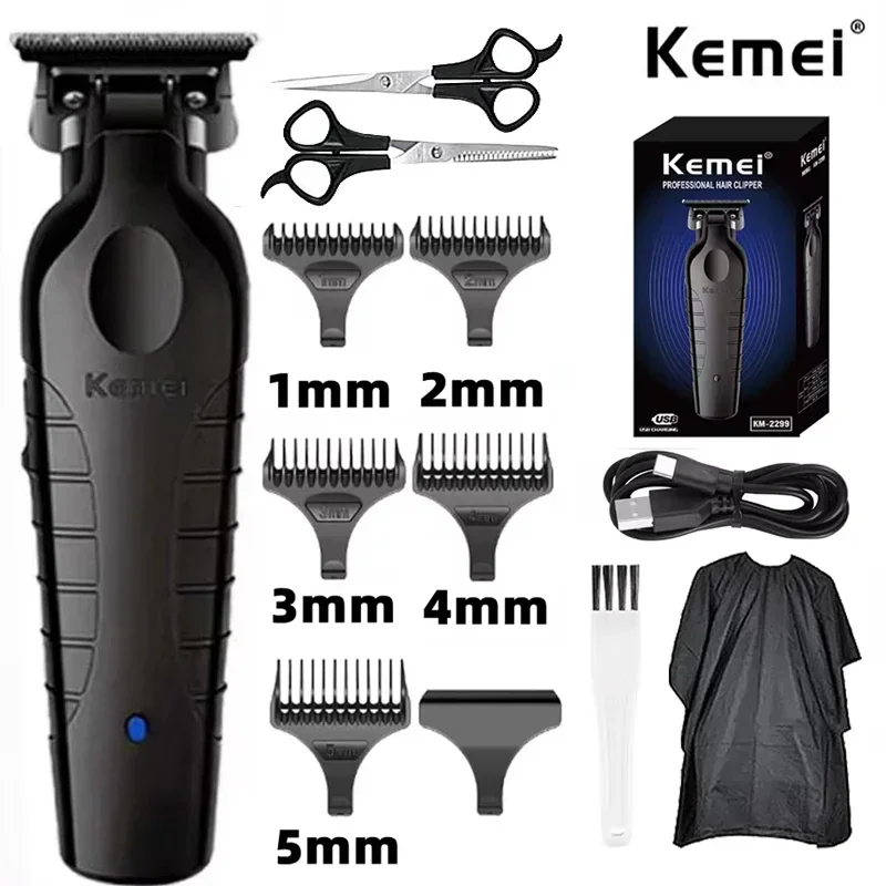 Men'S Grooming Haircut - Kemei KM-2299 Парикмахерская беспроводная машинка для