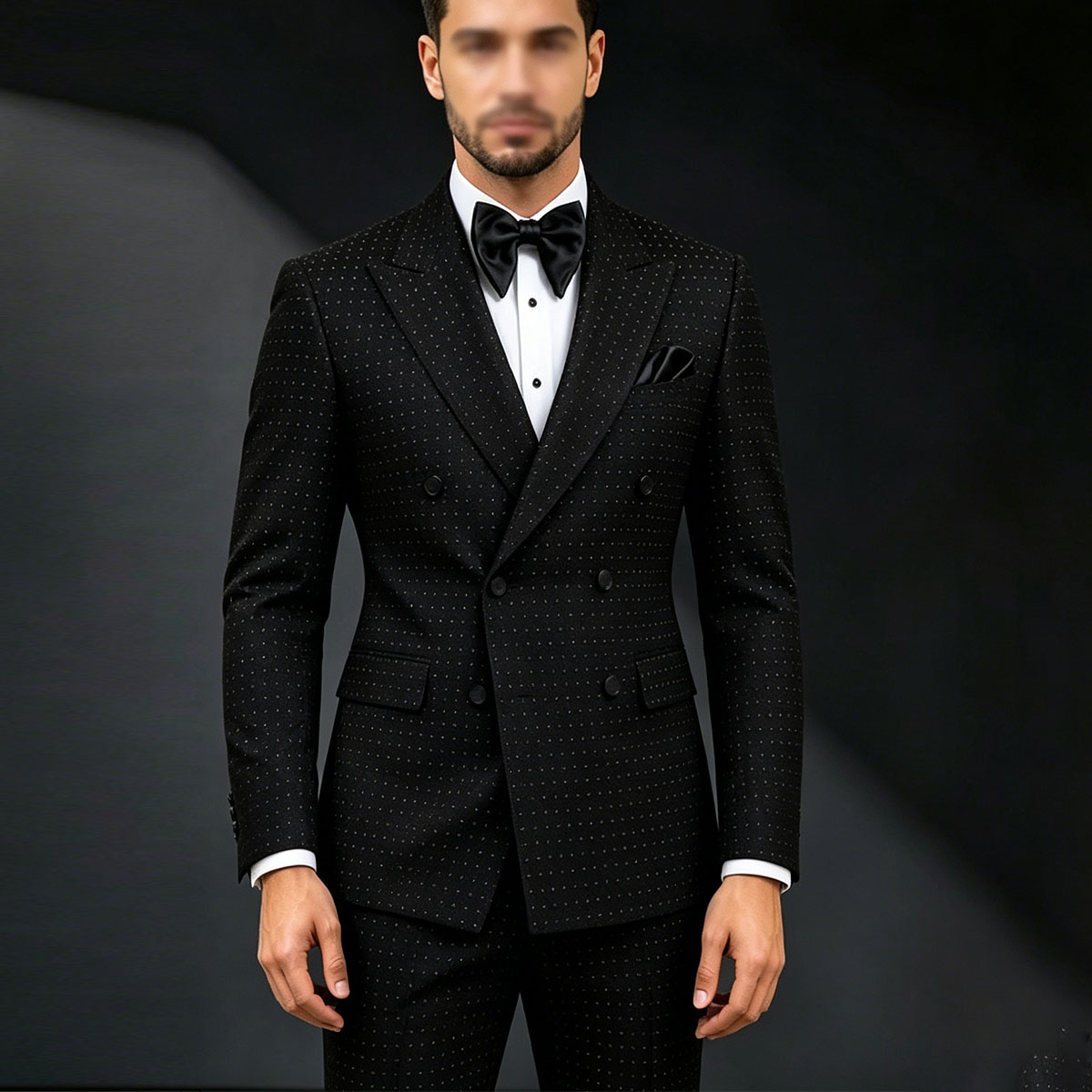 Men Grooming Outfit - Мужские костюмы класса люкс с металлическими