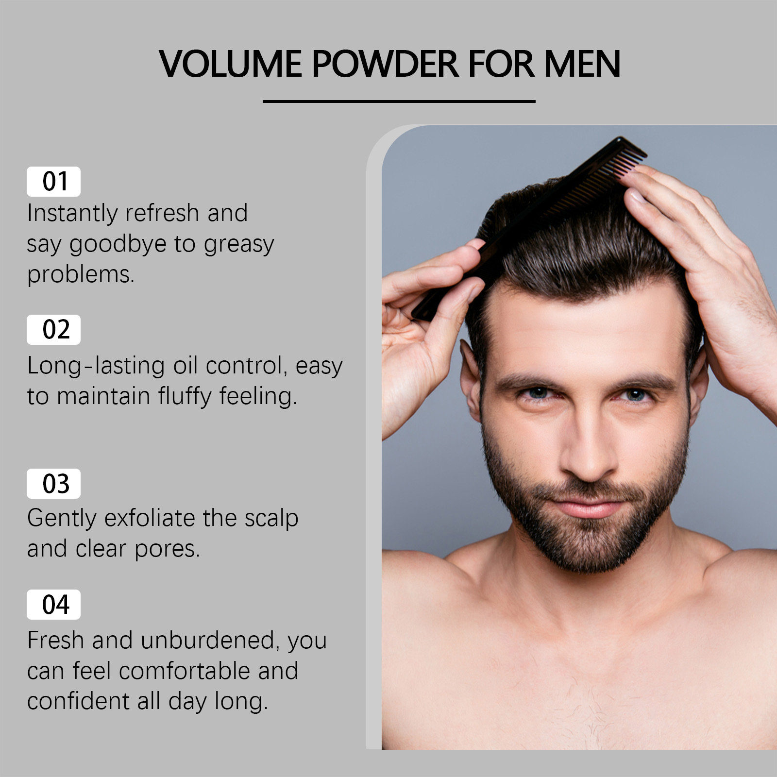 Пудра для объема волос для муж – обзор и цена Men'S Grooming Wax