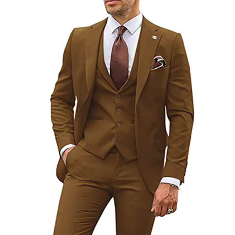 3 шт. бежевые костюмы для мужч – обзор и цена Men Grooming Outfit