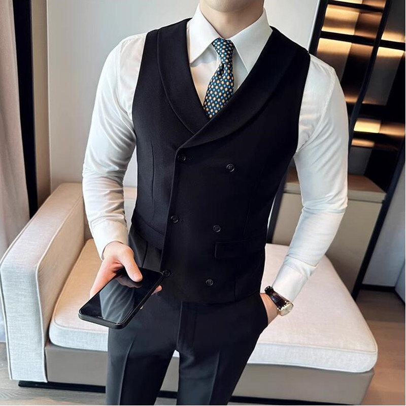 Мужской двубортный костюмный ж – обзор и цена Men Grooming Outfit