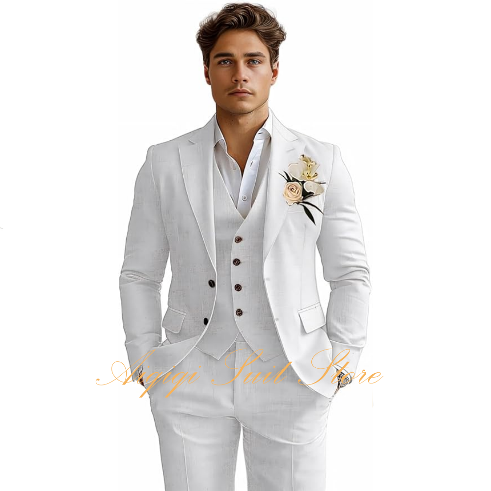 Льняные мужские костюмы из тре – обзор и цена Men Grooming Outfit