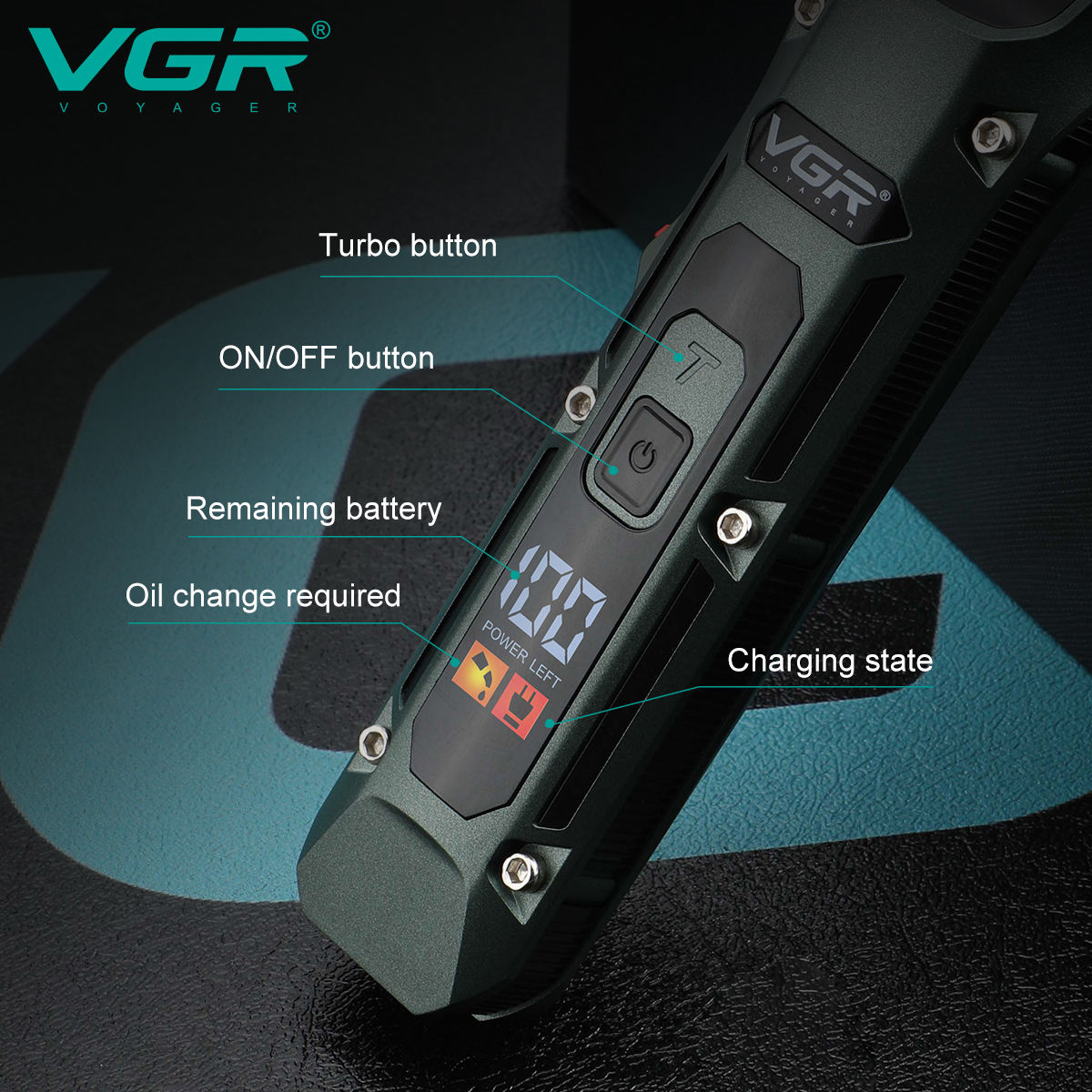 VGR V-696 Новый металлический  – обзор и цена Men'S Grooming Haircut
